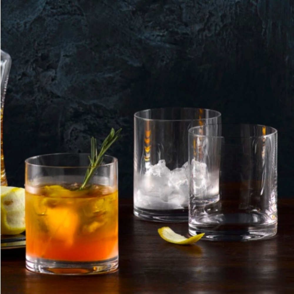 EUC Marquis by Waterford Moments double old-fashioned glass set of 2